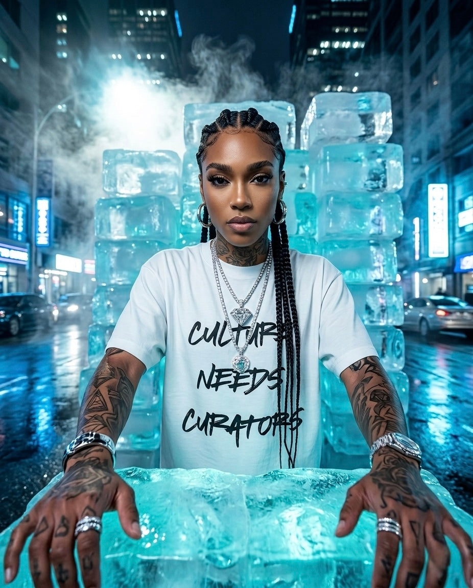 CULTURE CURATOR TEE - WHITE